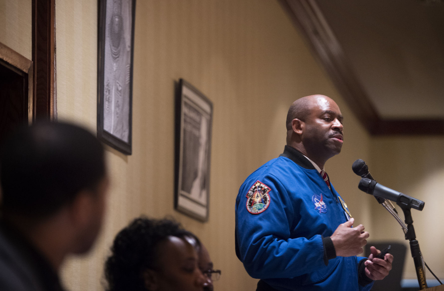 Leland Melvin at MLK breakfast
